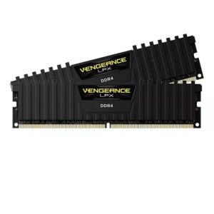 Memoria RAM Vengeance LPX gamer color negro 16GB (2x8GB)