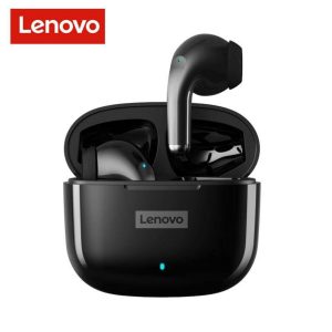 Audifonos Inalámbricos Bluetooth Lenovo Livepods Lp40 Pro Color Negro