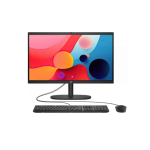 PC All-in-One HP 22″ (Intel N100, 8GB, 256GB SSD, FreeDOS, Negro)